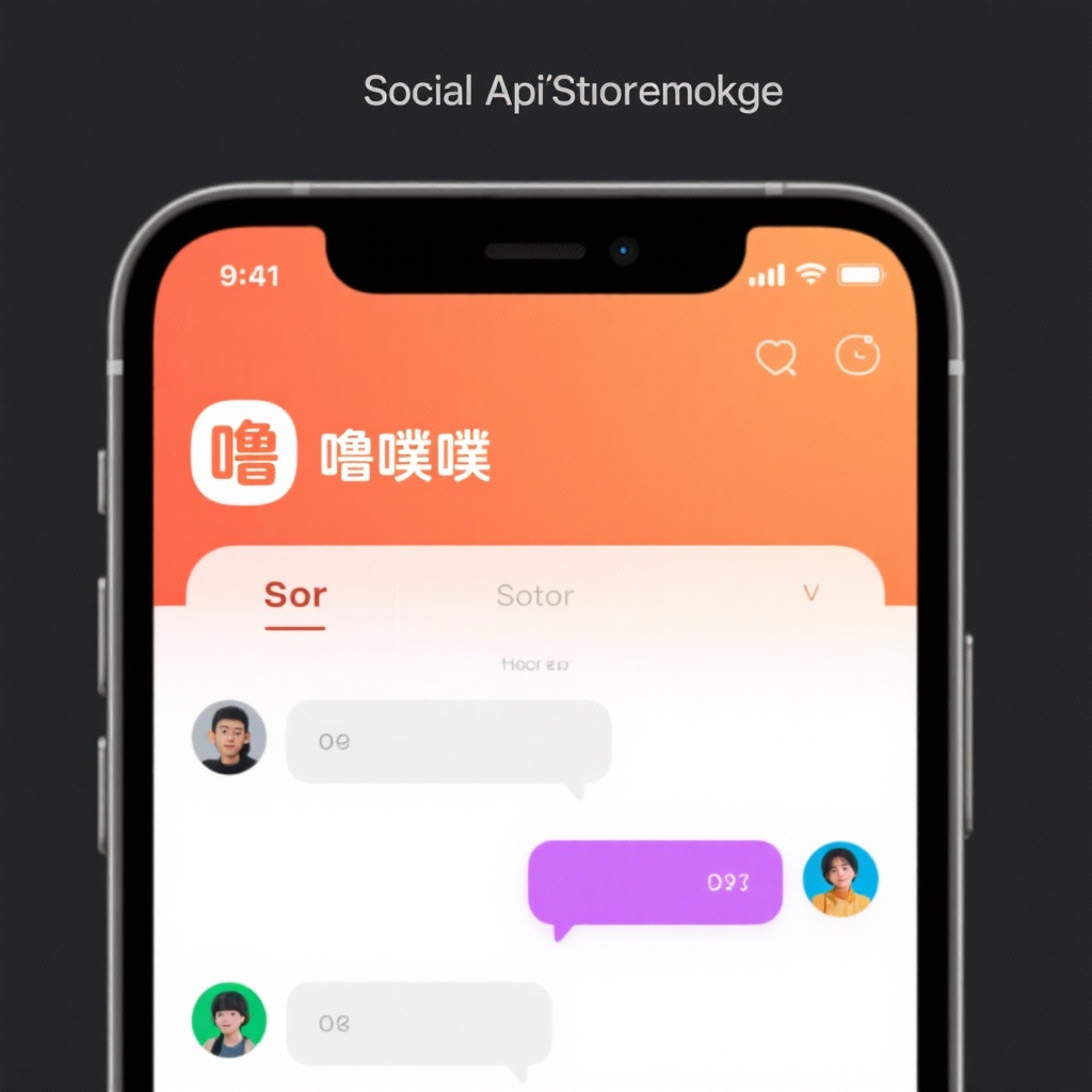 噜噗噗应用界面